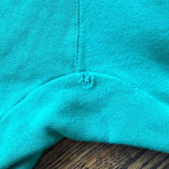 Z Lady Gaga Chromatica Unisex Small Vibrant Teal Graphic Joggers Music Concert - Picture 4 of 6